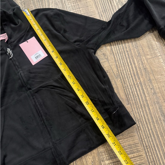 Juicy Couture Velour Tracksuit in Black. - Picture 7 of 12